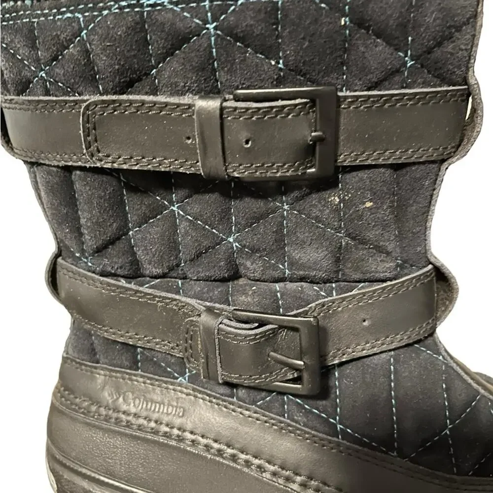 COLUMBIA Flurry II Omni-Heat Techlite Winter Slip-On Boots Women's‎ Size 8